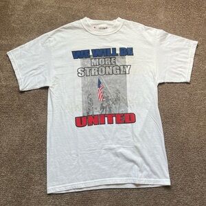 VTG ‘01 9/11 World Trade Center Tribute White Tee